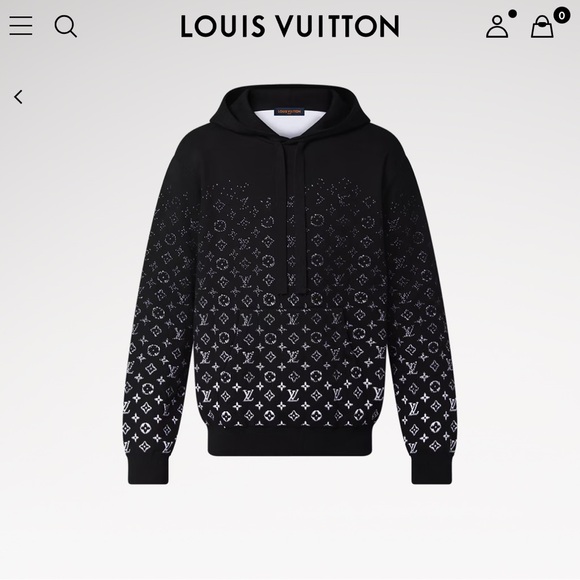 Louis Vuitton Monogram Gradient Hoodie - Picture 1 of 9